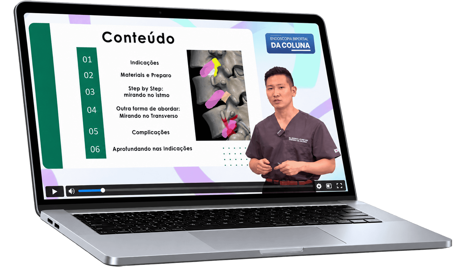 Plataforma EAD do curso